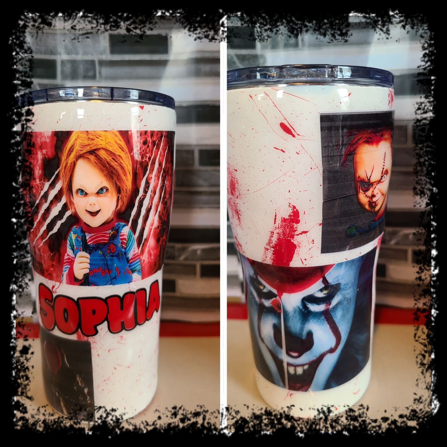 Horror Themed Tumblers