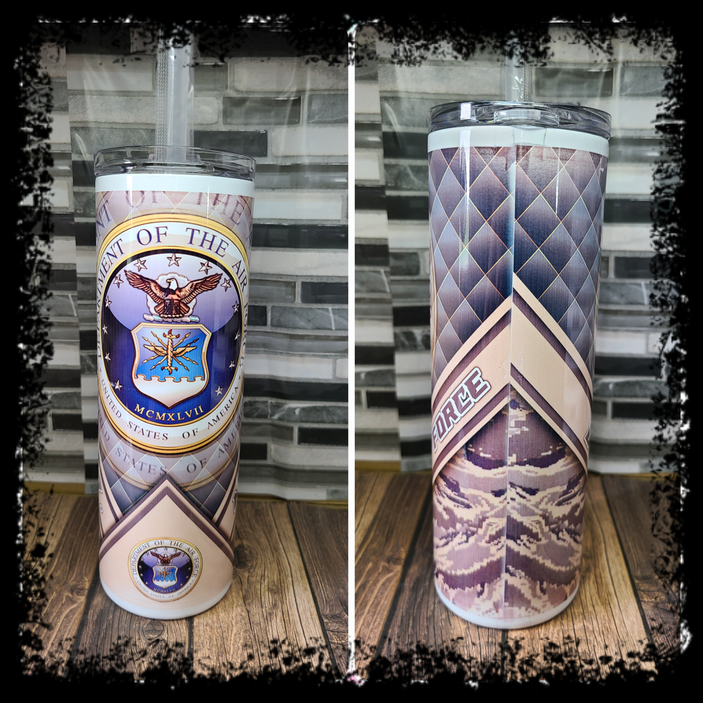 Military Sublimation Tumblers