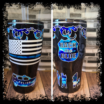 Thin Blue Line Tumblers