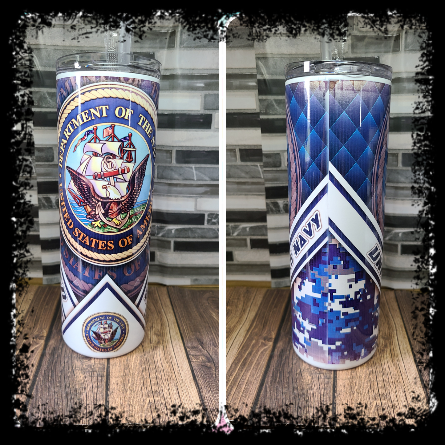 Military Sublimation Tumblers