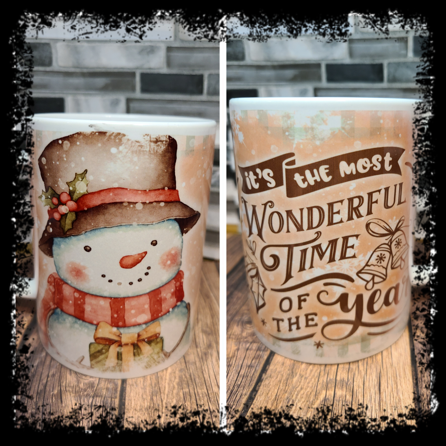 Christmas Themed Coffee Mugs