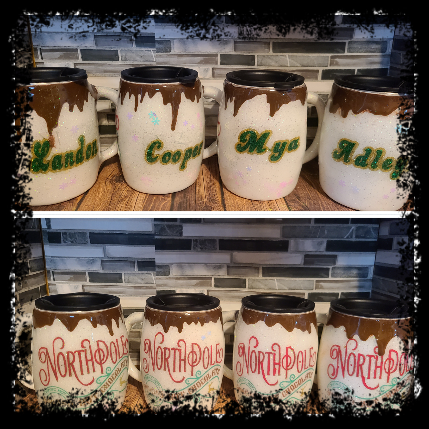 Holiday Drip Mugs